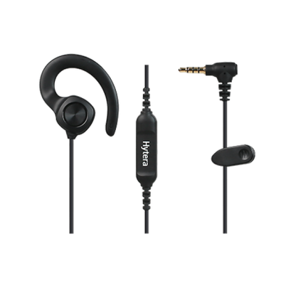 Hytera EHS26-R C-shape earpiece with PTT & mic