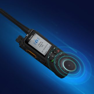 Hyteran ammatillinen radiopuhelin digitaalisella näytöllä ja näppäimistöllä