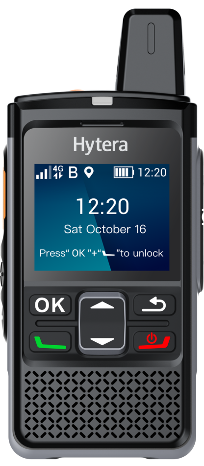 Hytera PNC360S Push-to-Talk over Cellular (PoC)