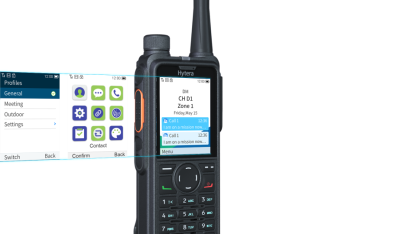 Hytera HP785U 350-470MHz, 2000mAh battery, IP67 - Image 3