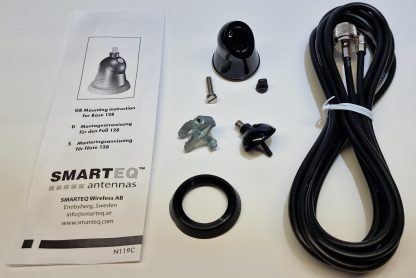 Smarteq 128 .05 antennijalka 6mm, kaapelisarja, PL