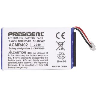 President ACMR402 Li-Ion 7,4V, 1800mAh