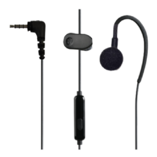 Hytera  EM31 ear-hook C-shape ear/mic;