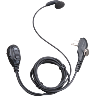 Hytera ESM12 Earbud with On-Mic PTT & VOX switch
