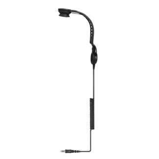 Hytera POA34EX Bone Microphone Headset above PTT p