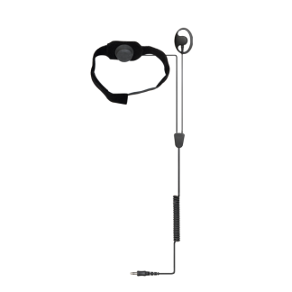 Hytera POA61Ex EX Throat Microphone Headset above