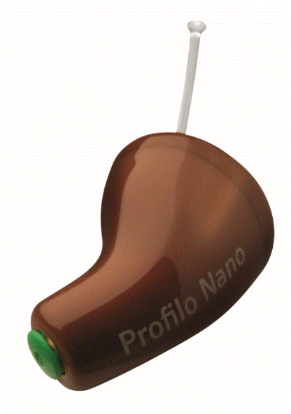 Phonak Profilo Nano receiver ear piece Brown